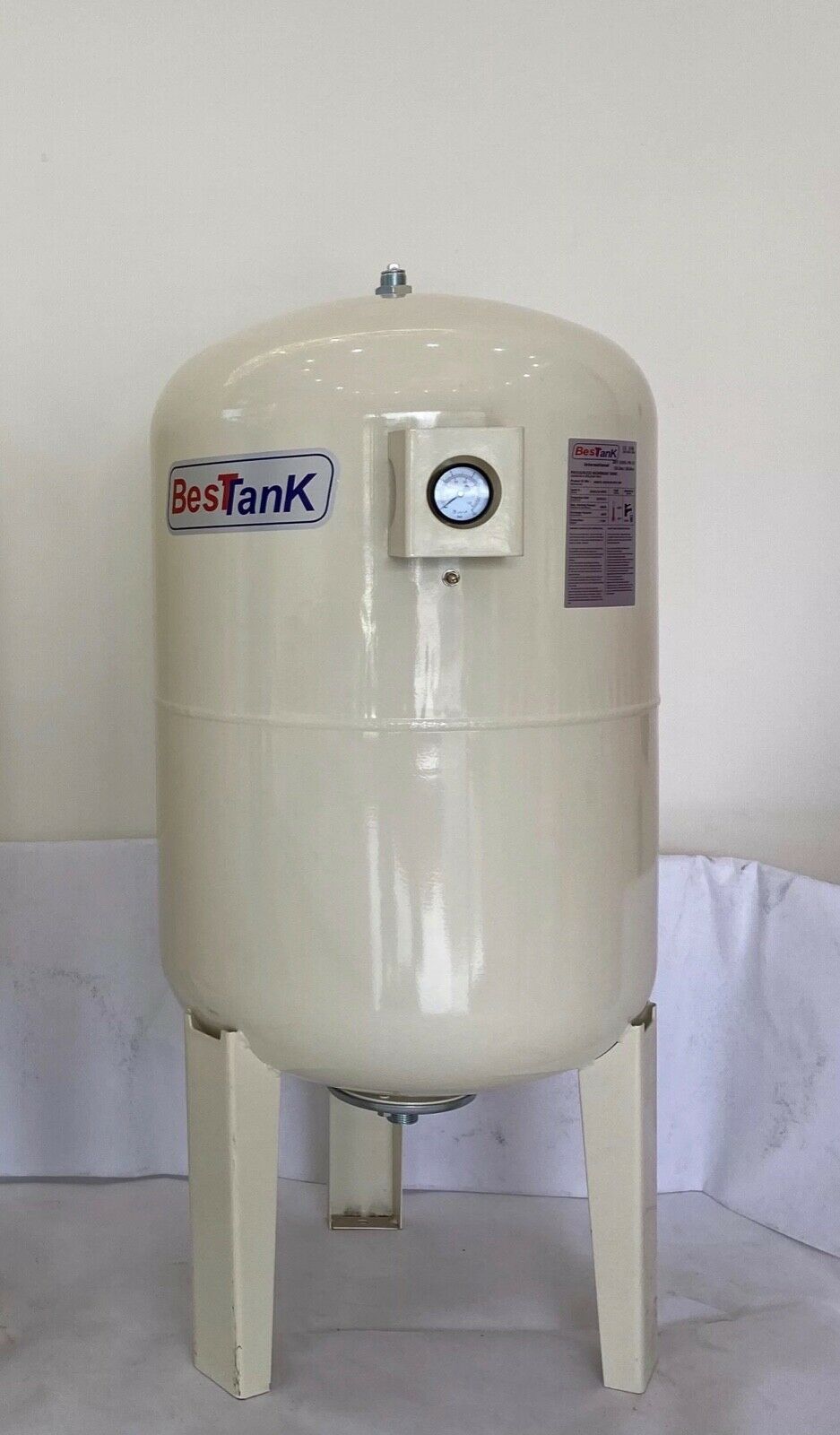 100L Vertical Solar System Water Pressure Tank Expansion Tank with...