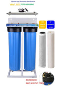 Big Blue Whole House Water Filter and UV Ultraviolet Sterilization...