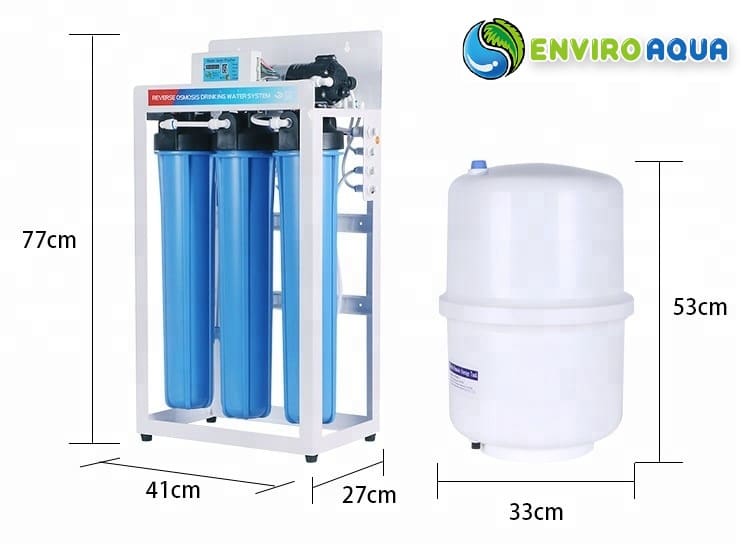 Commercial Reverse Osmosis RO Desalination Plant RO 3000 LPD / 800... — image 3