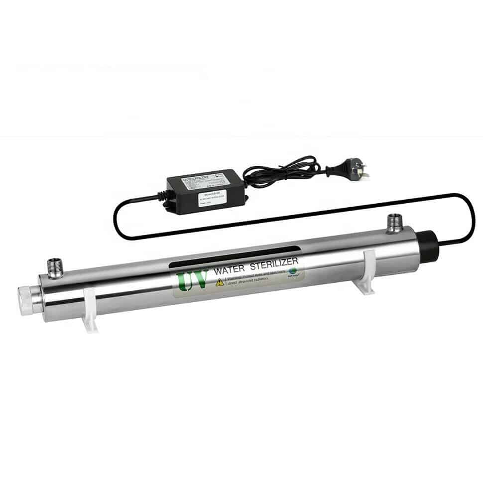 Ultraviolet Water Sterilizer Stainless Steel Unit 40W, 2700LPH Full...