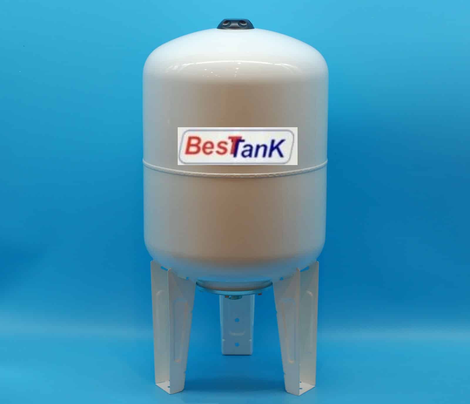 Water Pressure Tank Vessel 50L, Steel, Drinking Water Compatible Bl...
