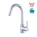 Gooseneck Kitchen Mixer Tap in Polished Chrome