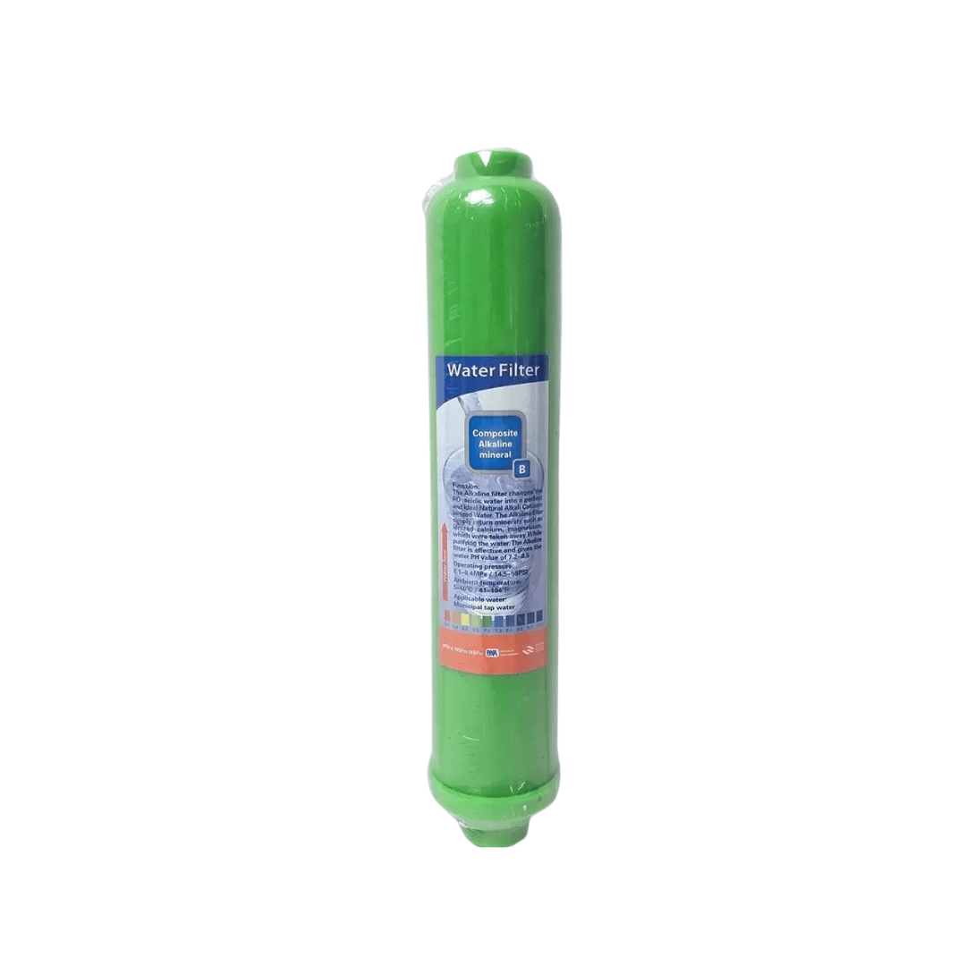 Inline Water Filter | Alkaline | pH Neutralising | 10" x 2"