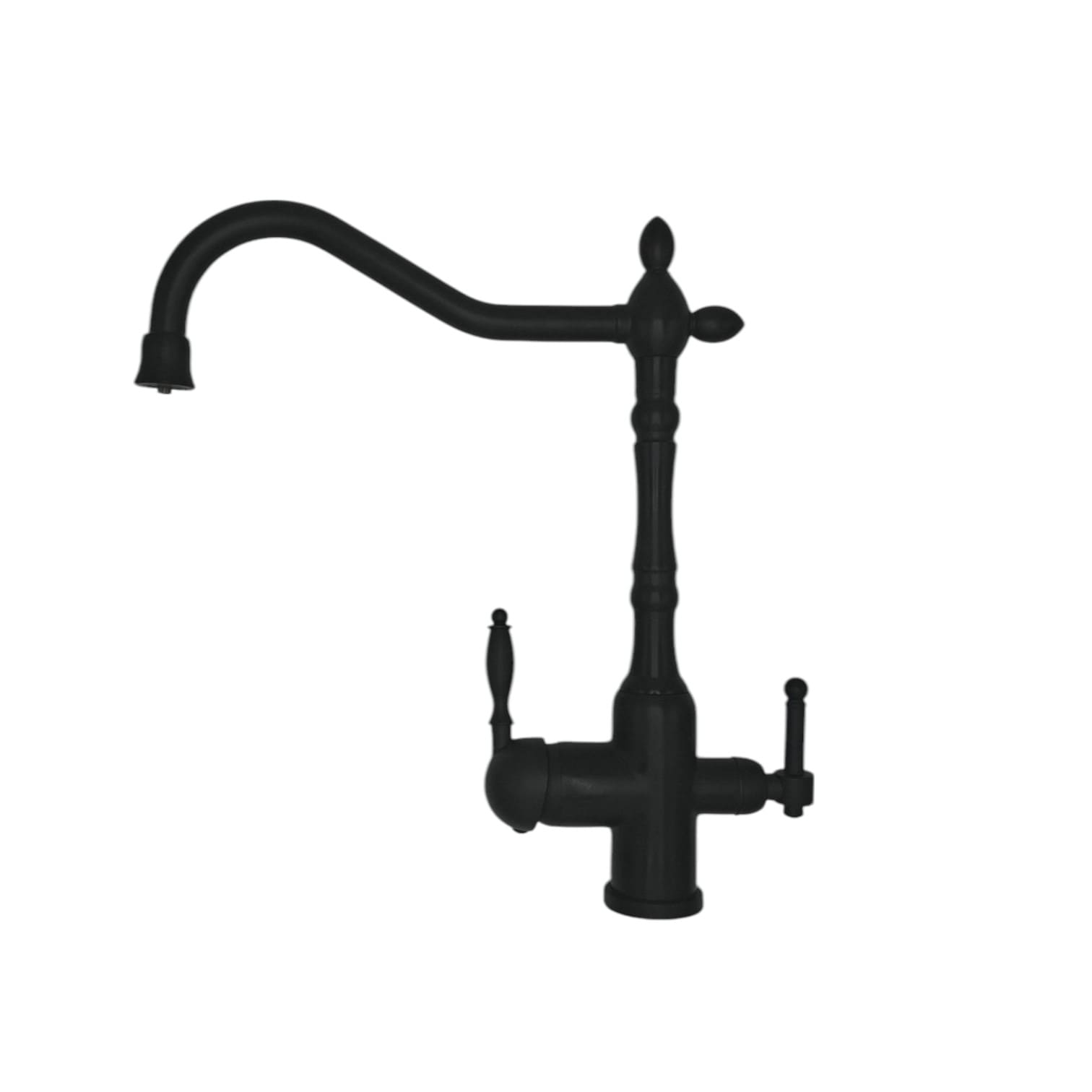Luxurious 3 Way Tap for RO Water Filters - Kitchen Mixer in Black o...