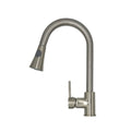 Pull Down Spray Tap - Kitchen Mixer in Brushed Nickel