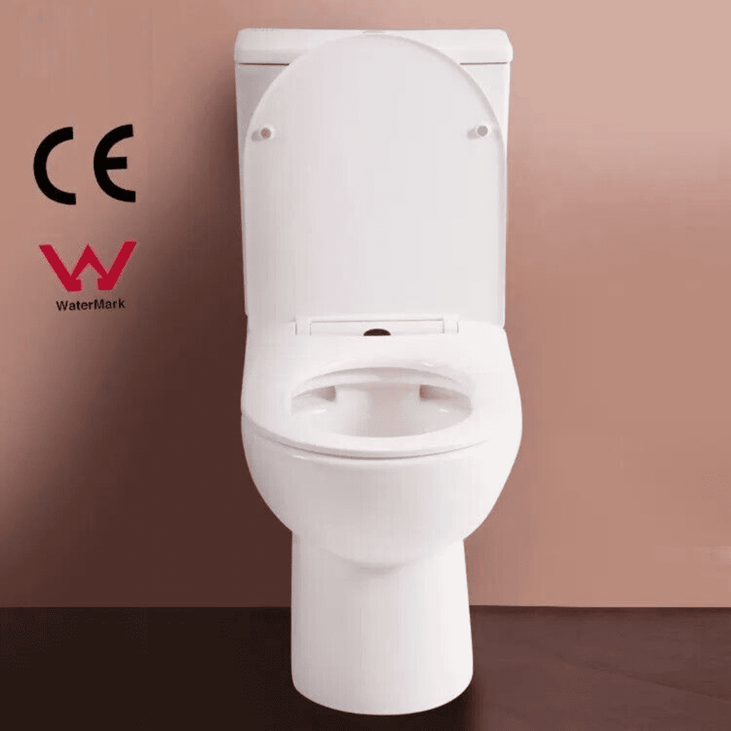 Toilet Rimless Modern Watermark Ceramic p trap Commode modern 2Piec... — image 2
