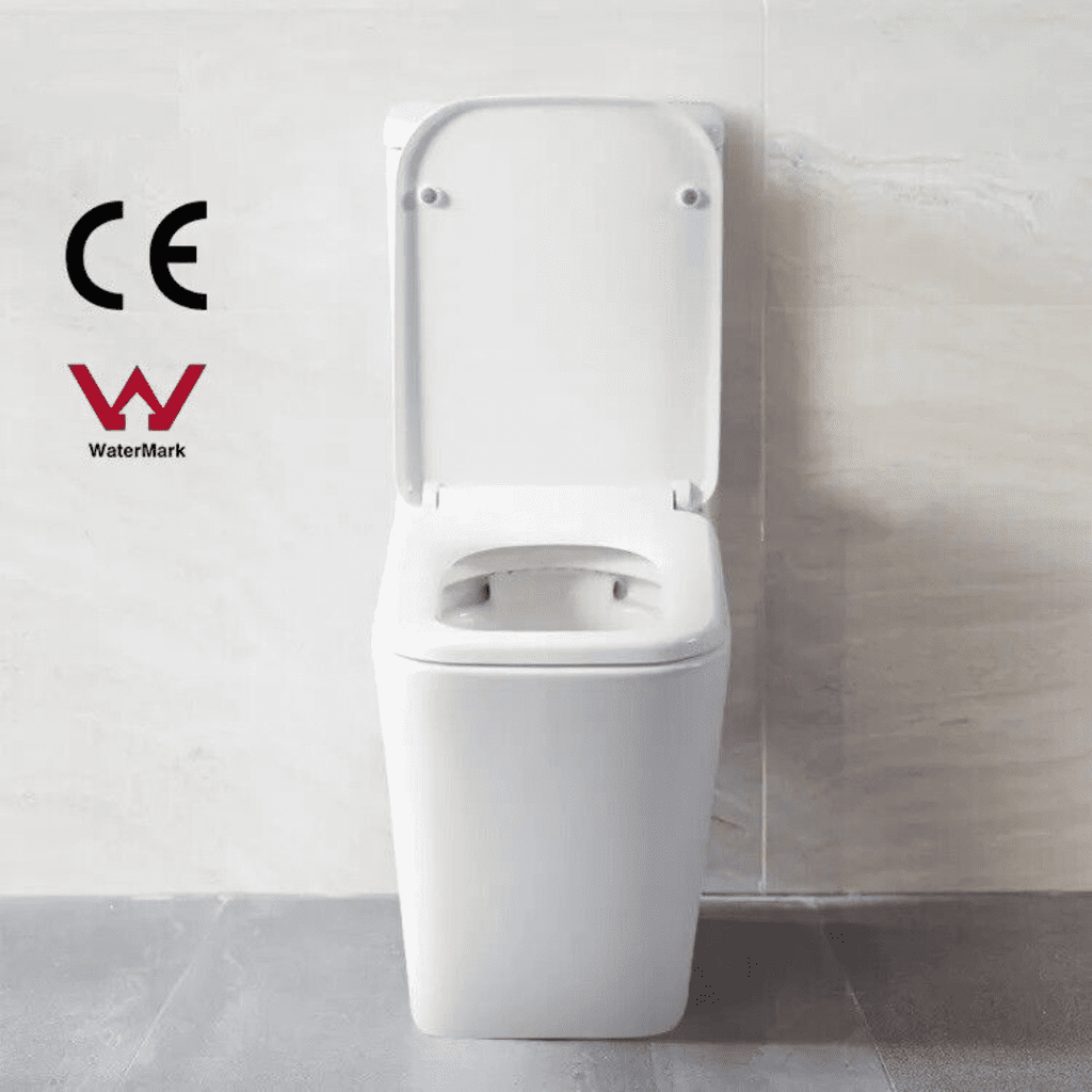 Rimless Watermark Wash Down Toilet | Soft Close Seat | WELS Rated — image 2