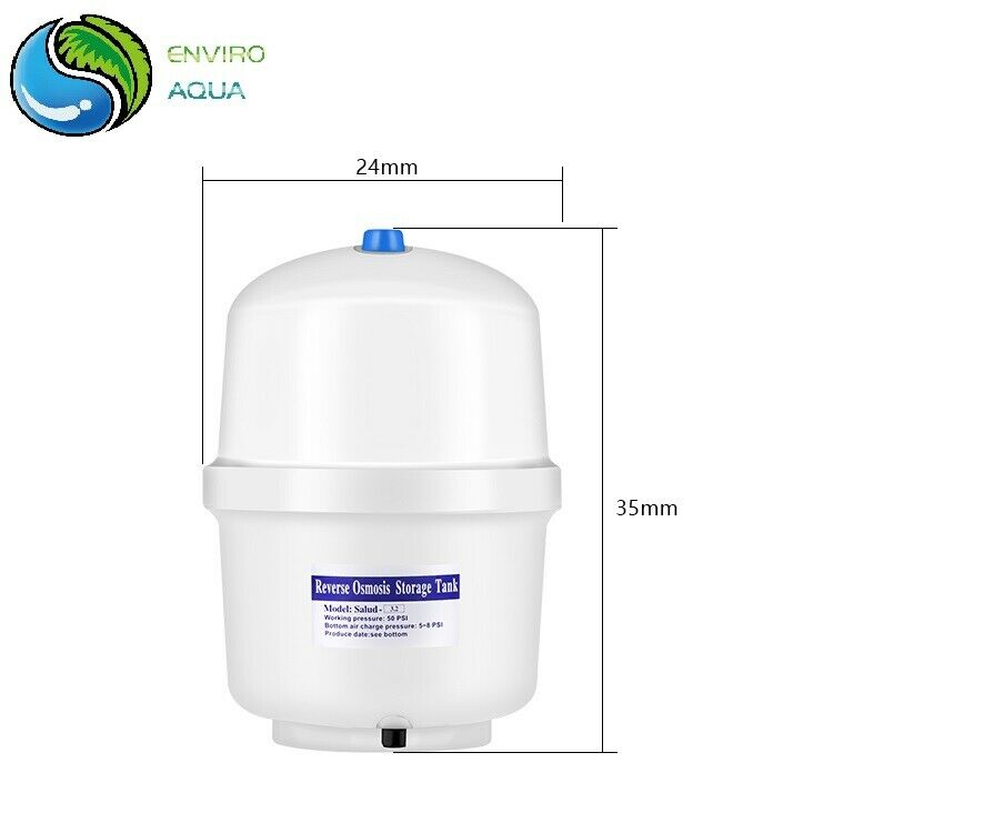 12 Litre Reverse Osmosis Water Holding Tank RO-3.2G, Plastic Rust Free — image 2