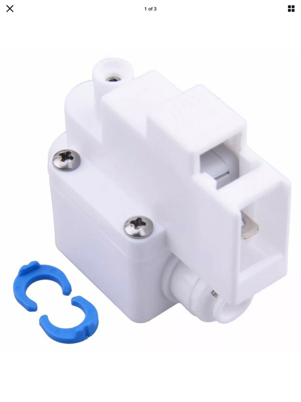 24V high Pressure Switch for Pump RO Water Fitlers with Quick Connect — image 2