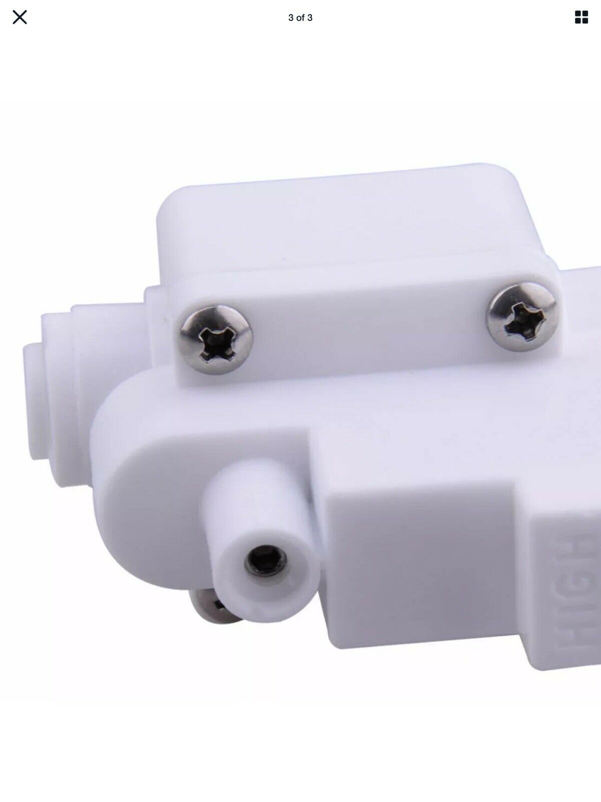 24V Low Pressure Switch For Pump RO Water Fitlers With Quick Connect — image 3