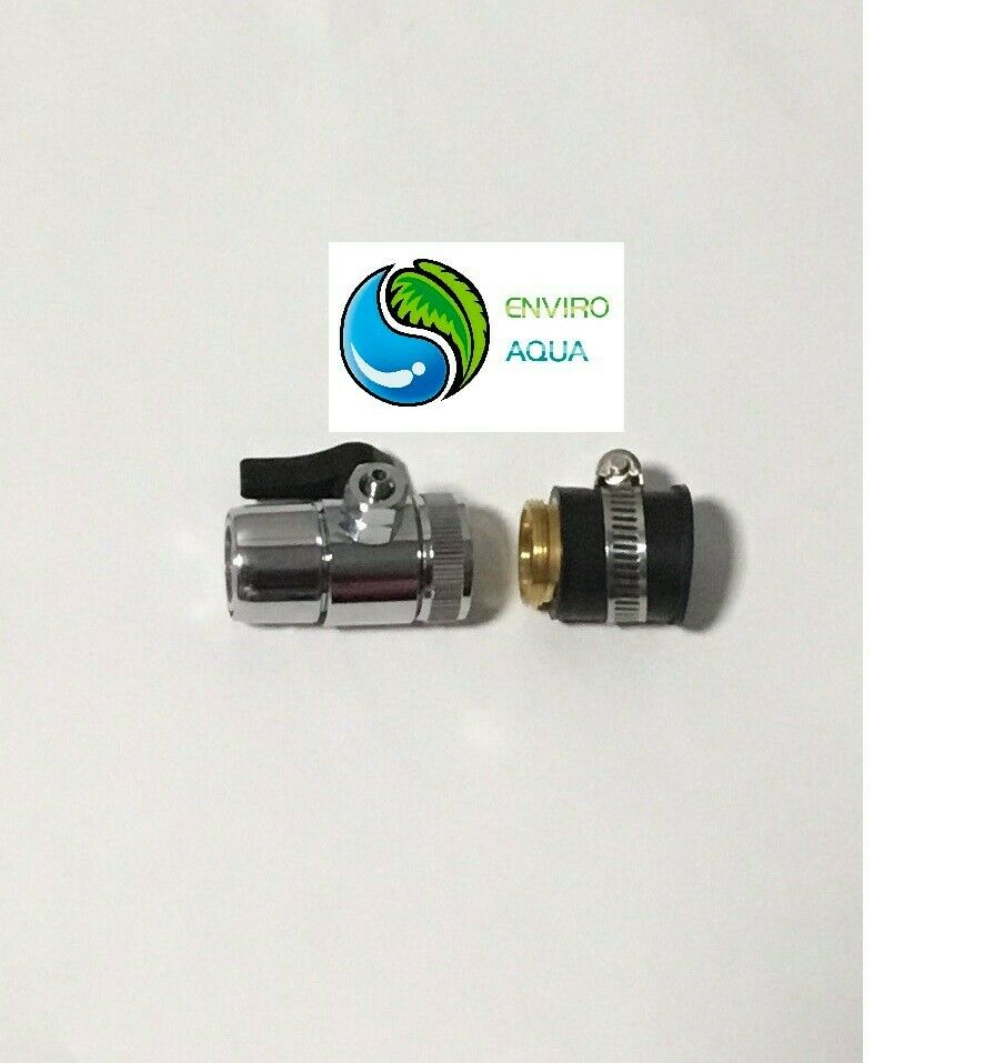 Diverter Valve Tap connector for 1/4" tube Benchtop water filters — image 3