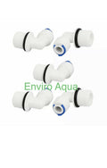 5 x Fridge Water Filter Fitting Threaded Elbow Quick Connect 6mm x...