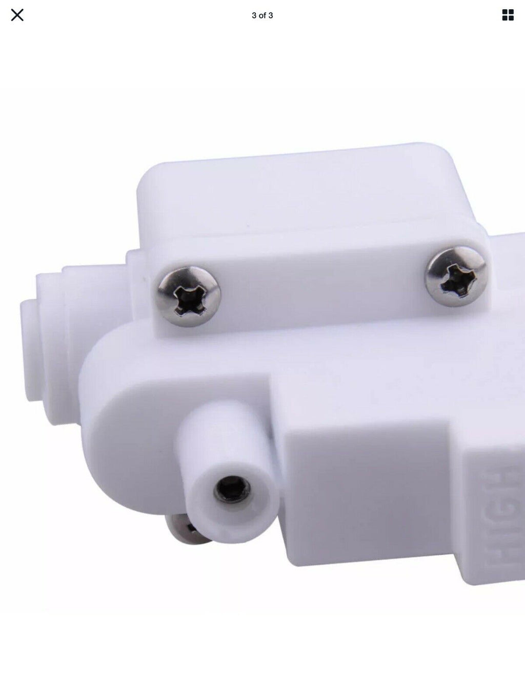 24V high Pressure Switch for Pump RO Water Fitlers with Quick Connect — image 4