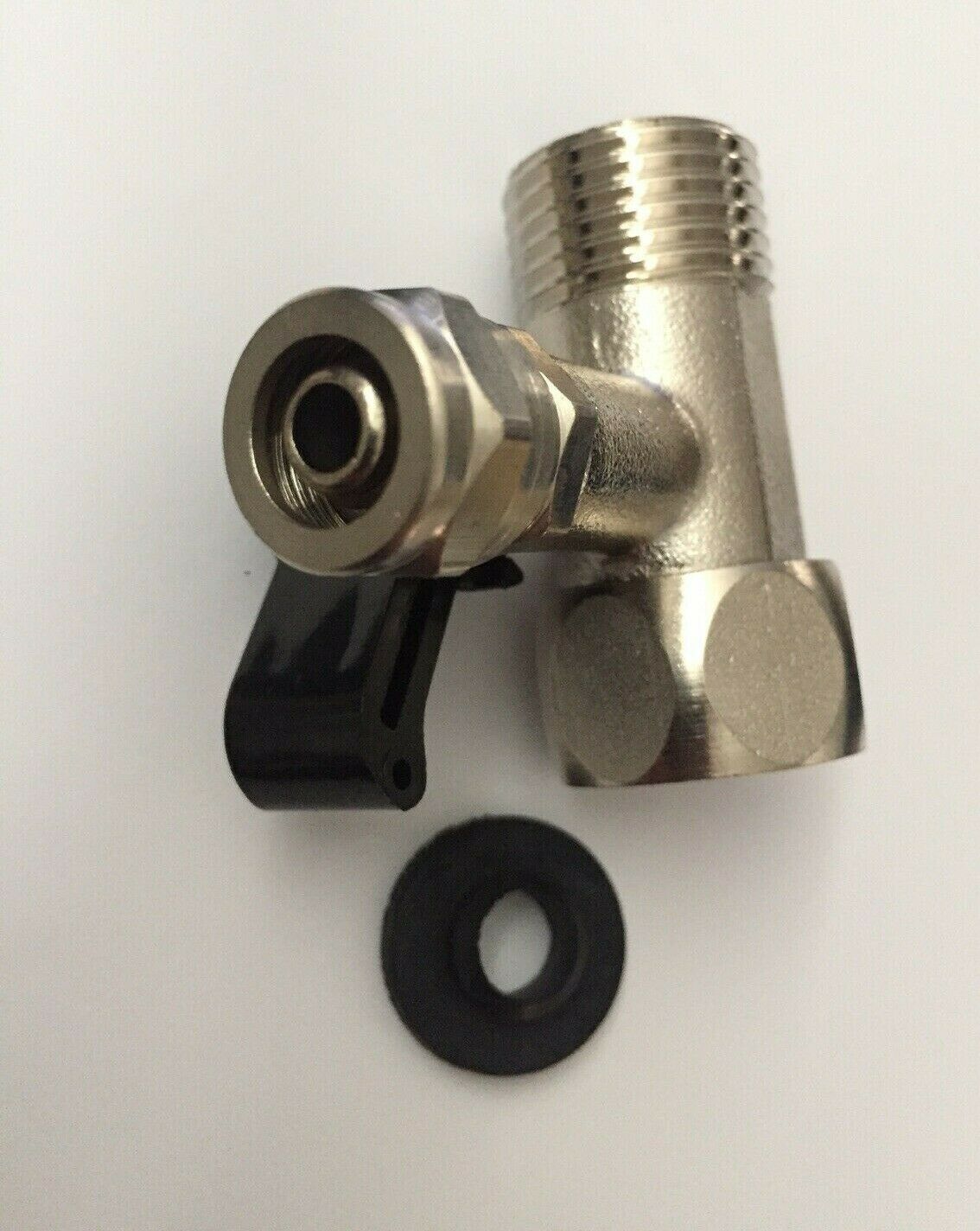 3-Way RO System Water Shut Off Stop Valve 1/4”x 1/4 Quick connect x... — image 4