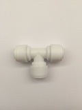 2 x Water Filter Fitting Tee Quick Connect 1/4' TEE 6mm Fridge. Env...