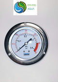 Water and Air Pressure Oil Gauge New 1/4" Brass BSPT Thread 60 / 15...