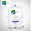 12 Litre Reverse Osmosis Water Holding Tank RO-3.2G, Plastic Rust Free