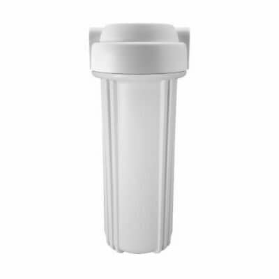 Standard 10" x 2.5" water filter Standard Water Filter Housing White