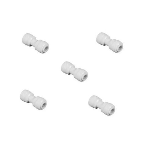 5 x Water Filter Fitting Joiner Quick Connect 1/4' 6mm Fridge. Envi...